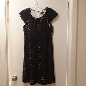 Ann Taylor black cocktail dress